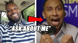 Stephen A Smith CLAPS BACK At Kwame Brown ABOUT His Basketball Resume quotASK ABOUT MEquot [upl. by Sauer]