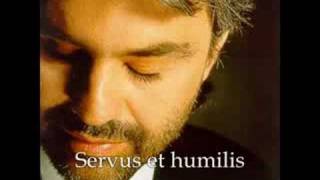 Andrea Bocelli Panis Angelicus [upl. by Hubie719]