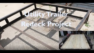 Enclosed Trailer Rebuild Part 1 [upl. by Fregger449]