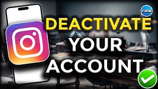 How to Deactivate Your Instagram Account ✅ [upl. by Zil]