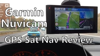 Garmin Nuvicam InCar Sat Nav Review  GPS With BuiltIn Dash Cam amp Bluetooth [upl. by Padegs]