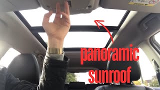 How it worksPanoramic Sunroof [upl. by Oirramed]