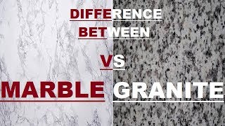 Difference Between Marble amp Granite Stone [upl. by Laidlaw815]