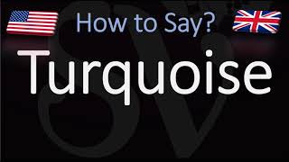 How to Pronounce Turquoise CORRECTLY [upl. by Juna]