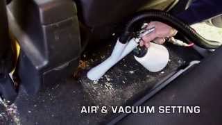 The Fastest Way to Clean Your Cars Interior  TORNADOR VELOCITY VAC [upl. by Arrim]