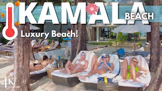 【4K 】Phuket 2024 Kamala Beach Walking Tour Thailand 🇹🇭 [upl. by Bloom554]