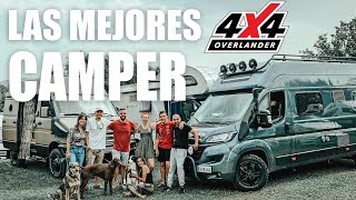 Furgonetas CAMPERIZADAS 4x4  🚐MEETING CAMPER 2021 encuentro viajeros por el mundo en España 🌎 [upl. by Llenrac541]