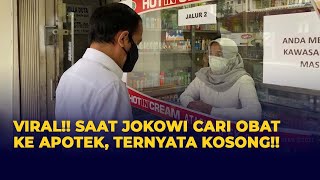 DetikDetik Jokowi Sidak Obat ke Apotek Cari Antivirus Ternyata Tidak Ada [upl. by Madi]