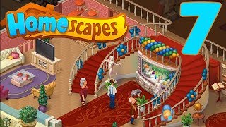 HOMESCAPES STORY WALKTHROUGH  PART 7 GAMEPLAY  NEW AQUARIUM [upl. by Assiled]