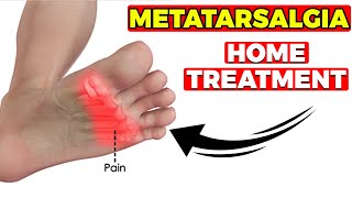 BEST Metatarsalgia Exercises Massage amp StretchesHOME Treatment [upl. by Nnaear]