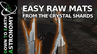 Fastest Raw Materials from the Crystal Shards  Elite Dangerous [upl. by Veronique]