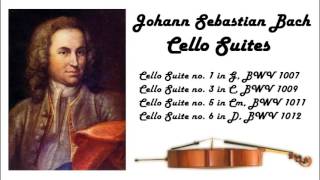 Johann Sebastian Bach  Cello suites in 432 Hz great for reading or studying [upl. by Eetak]