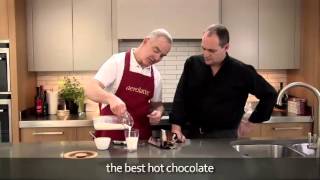 How to make a hot chocolate using an aerolatte milk frother [upl. by Ekud552]