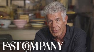 Anthony Bourdain  Our Last Full Interview  Fast Company [upl. by Vedette]