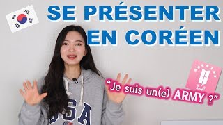 9 EXPRESSEIONS   Comment se présenter en coréen [upl. by Nwahsyd]