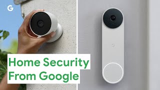 Home Security With the New Nest Cams and Doorbell From Google [upl. by Nine]