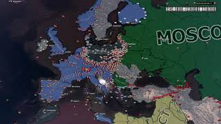 The Syndicalist Revolution  HOI4 Kaiserreich Timelapse [upl. by Kesley44]