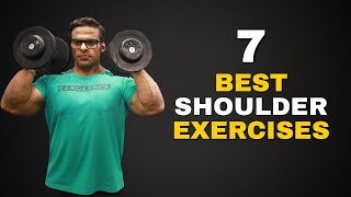 7 Best Dumbbell SHOULDER Workout  Yatinder Singh [upl. by Gnem]