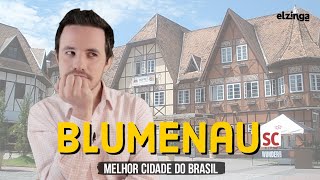 Por que BLUMENAU SC é a MELHOR CIDADE do Brasil PORTUGUÊS  INGLÊS [upl. by Chalmers]