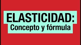 ELASTICIDAD DE LA DEMANDA [upl. by Townie595]