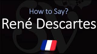 How to Pronounce René Descartes CORRECTLY French amp English Pronunciation [upl. by Turnheim893]